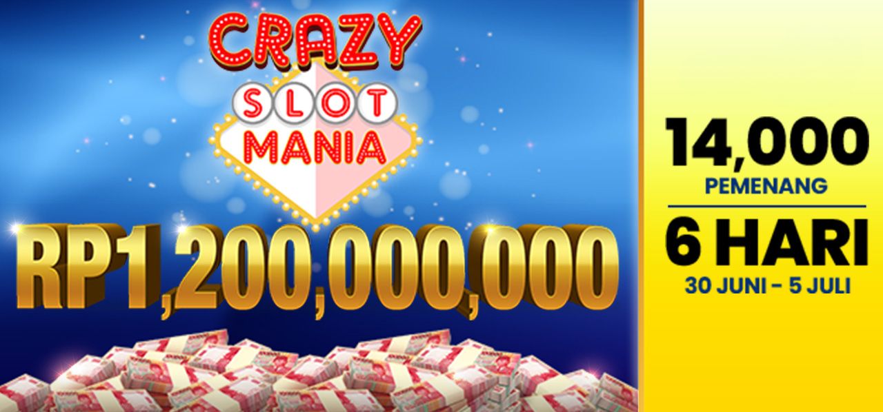 Crazy Slot Mania Juni 2022