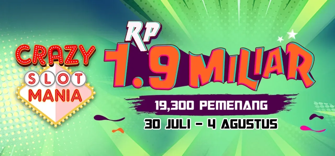 Crazy Slot Mania Juli 2024
