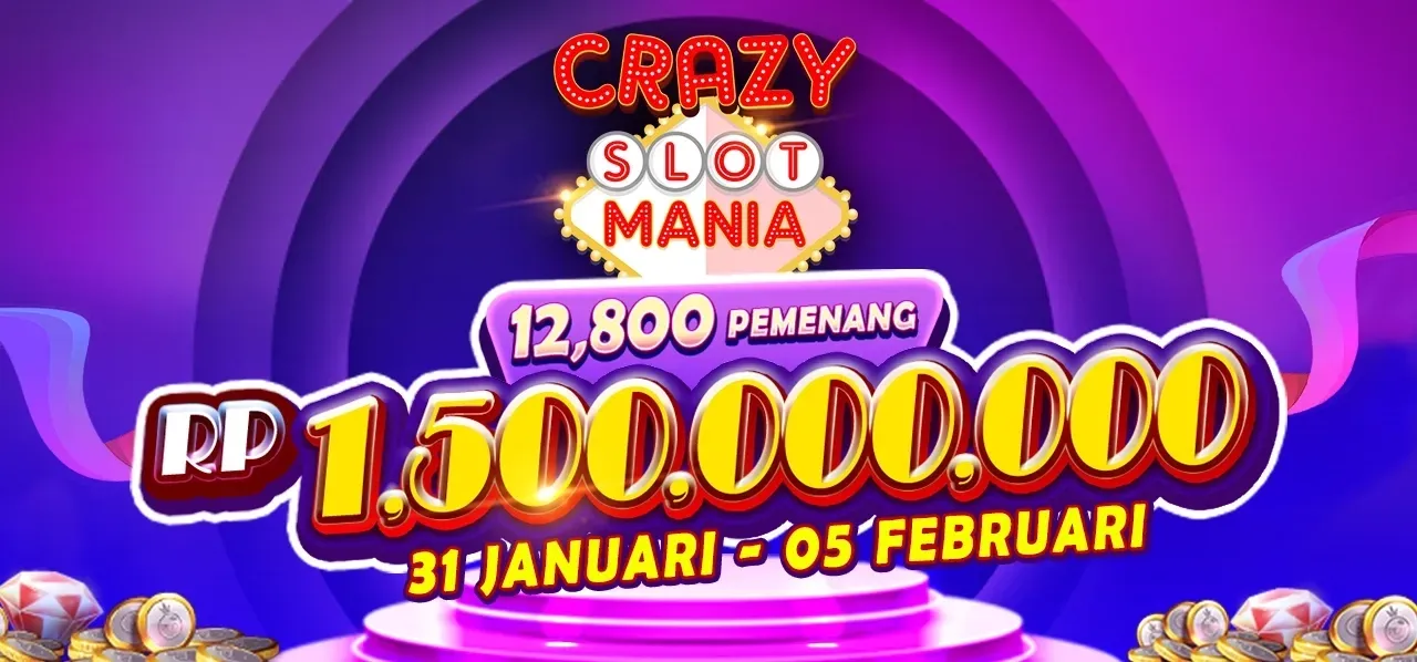 Crazy Slot Mania Januari 2023