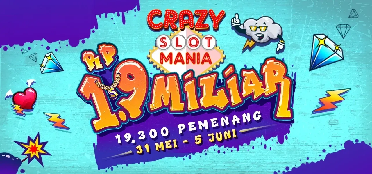 Crazy Slot Mania Mei 2024
