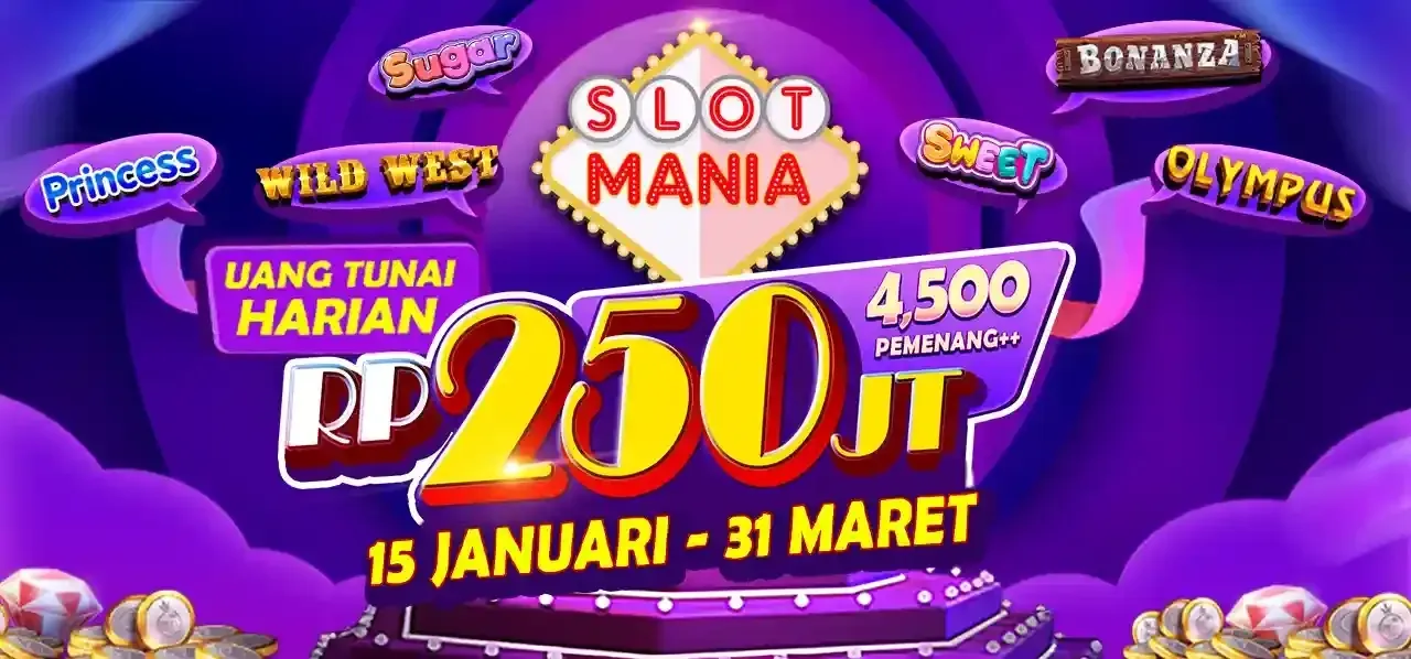 Slot Mania Games Rewards Jan 2023 - Jan 2024