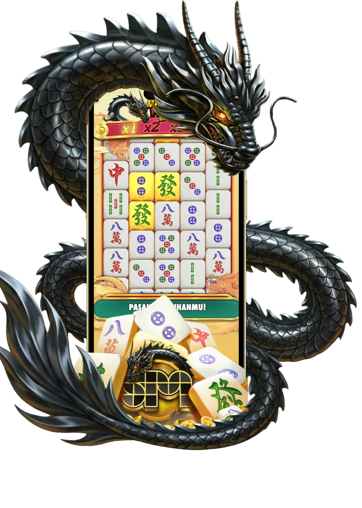 Mahjong Mania Black